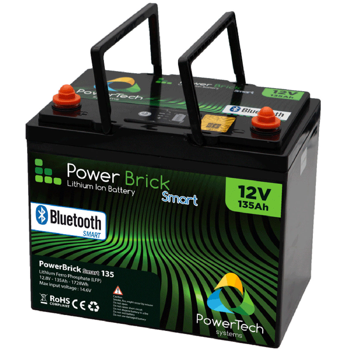 Batterie 135Ah Bluetooth Lithium LifePo PowerTech System