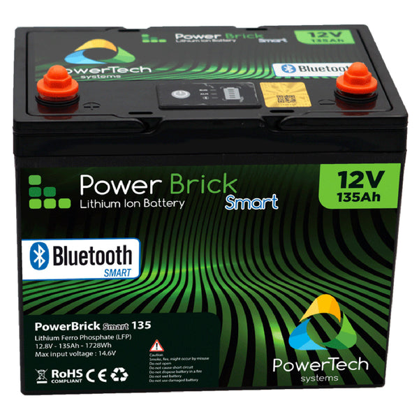 Batterie 135Ah Bluetooth Lithium LifePo PowerTech System