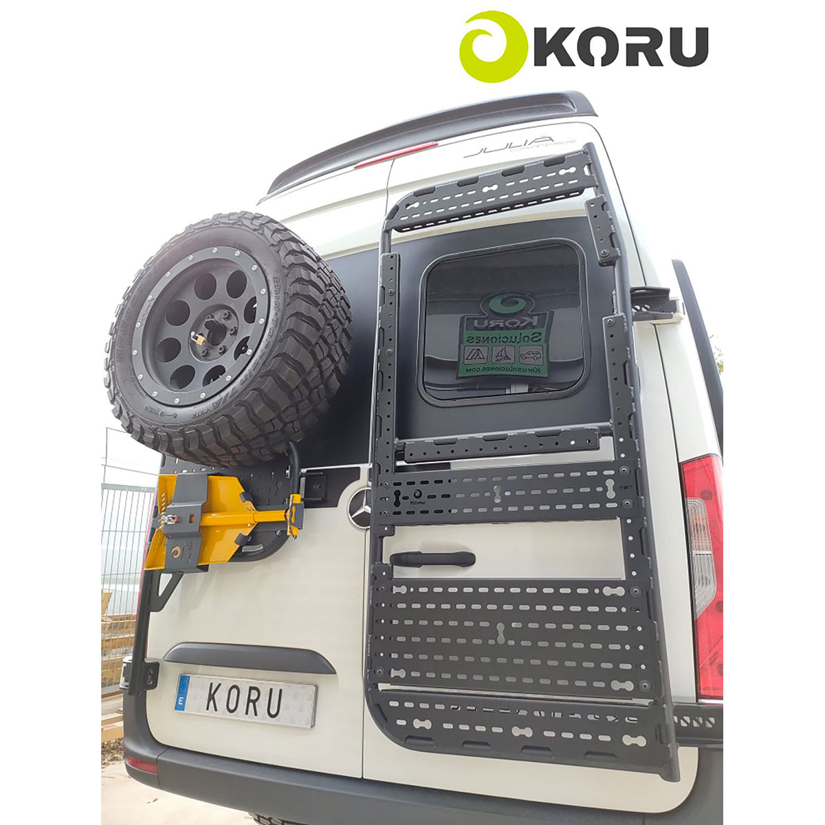 Support d'Accessoires Tubulaire pour Mercedes Sprinter Koru Soluciones