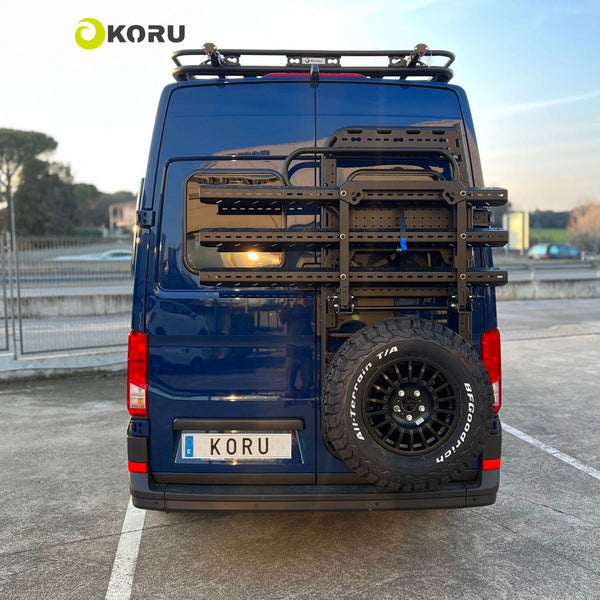 Support d'Accessoires Tubulaire pour VW Crafter Koru Soluciones