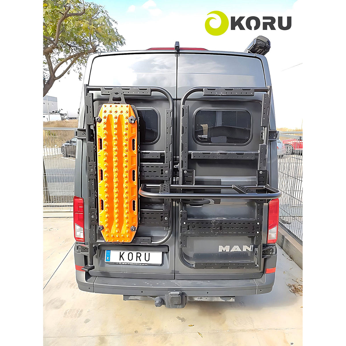 Support d'Accessoires Tubulaire pour VW Crafter Koru Soluciones