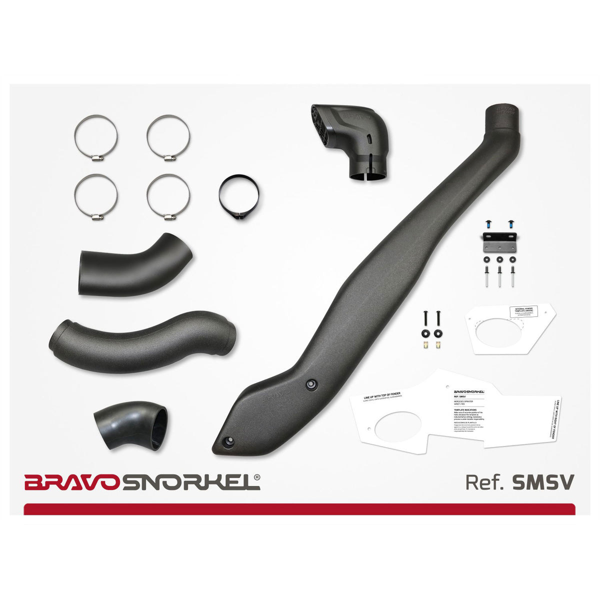 Kit Snorkel SMSV pour Mercedes Sprinter W907 - 2.1 / 3.0 (2018 - On)